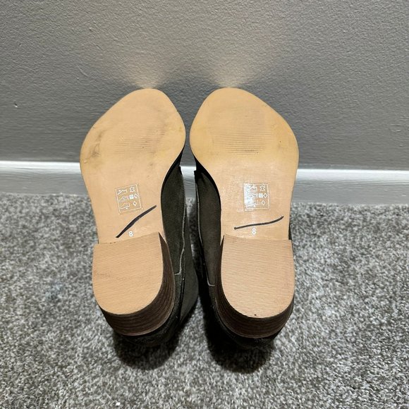 ASOS AURORA Wide Fit Suede Lace Up Boots Ankle Boots Size 8 - Picture 3 of 9